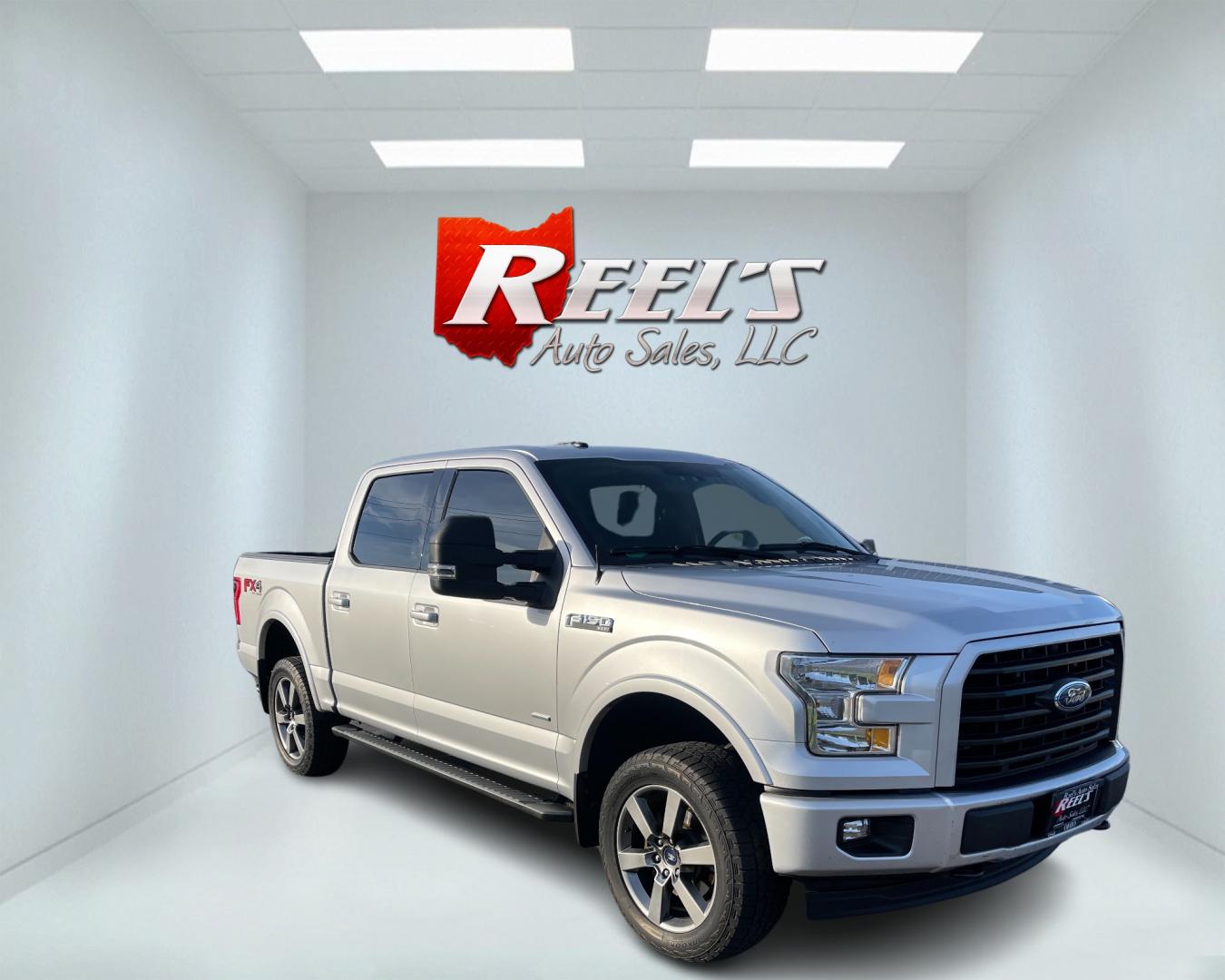 2017 Silver /Black Ford F-150 XLT SuperCrew 5.5-ft. Bed 4WD (1FTEW1EG4HF) with an 3.5L V6 DOHC 24V TWIN TURBO engine, 10 Speed Auto transmission, located at 11115 Chardon Rd. , Chardon, OH, 44024, (440) 214-9705, 41.580246, -81.241943 - Photo#2